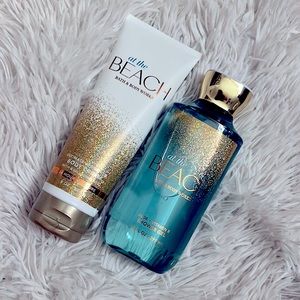 New! Bath and Body Works AT THE BEACH body care set!